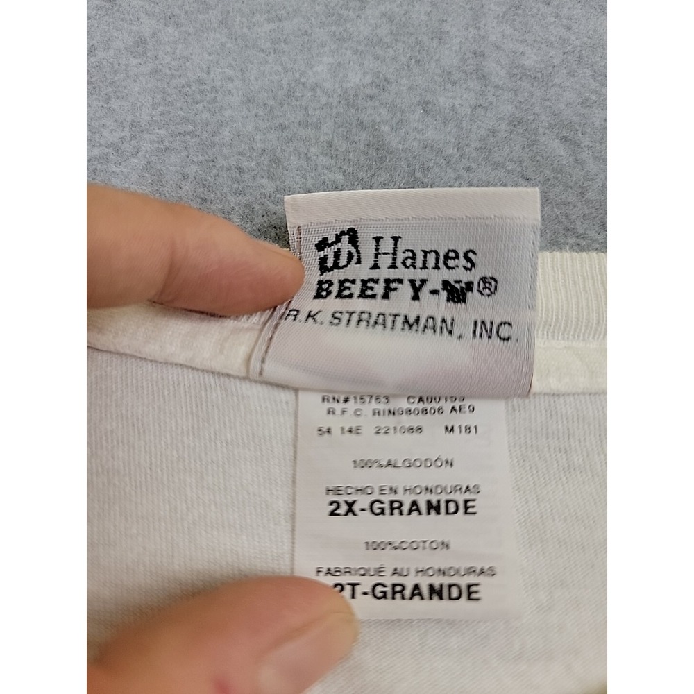 Harley Davidson Hanes Shirt Mens 2XL White Veracruz Mexico Biker Motorcycle READ - Picture 10 of 12